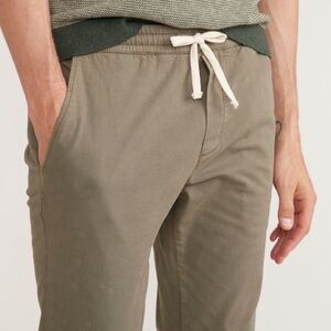 M’s Marine Layer Saturday pant, green Vetiver, size M Slim